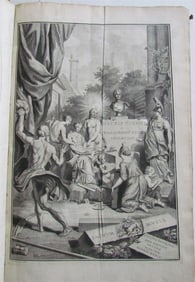 1731 ANCIENT INSCRIPTIONS GREEK & LATIN antique Antiquae inscriptiones M. GUDE