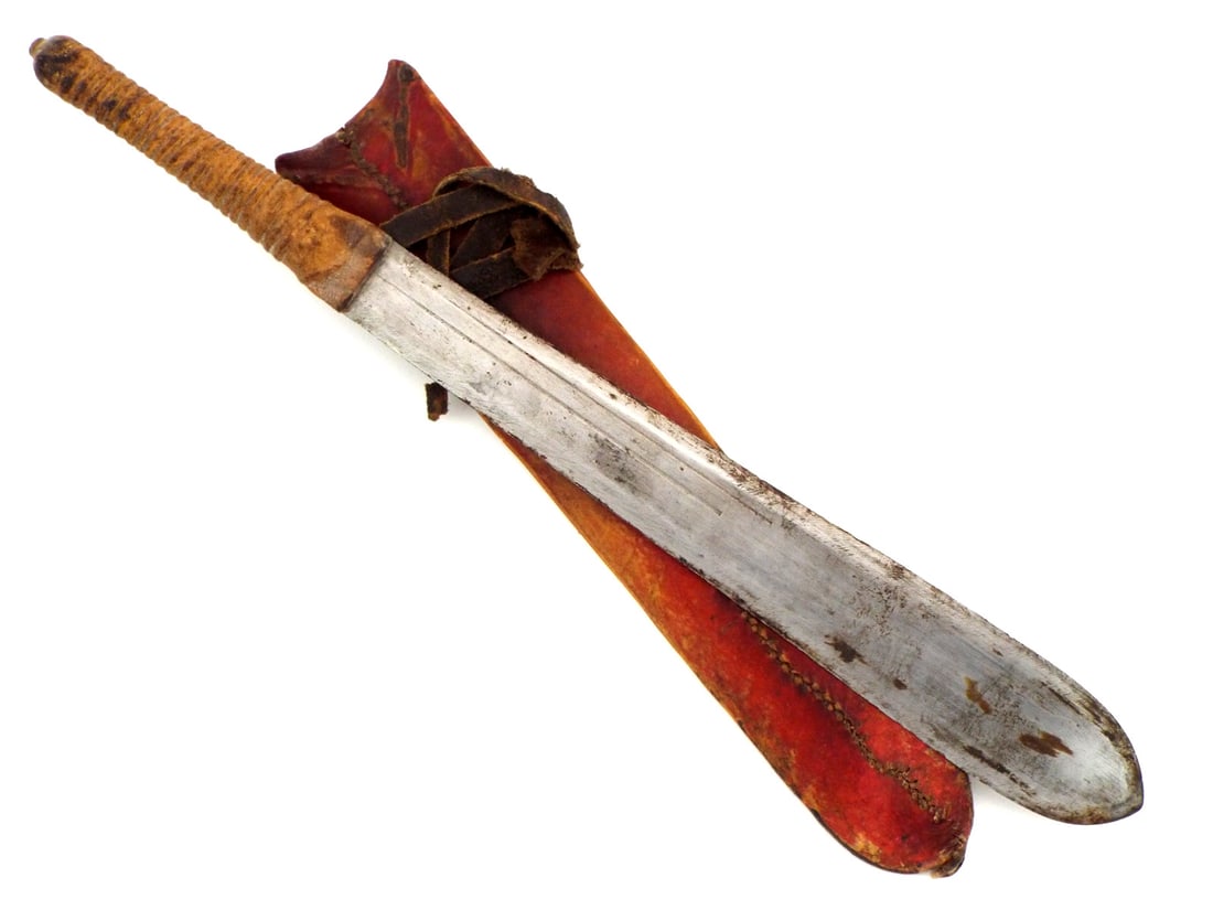 19th C. AFRICAN YORUBA TRIBE IDA SWORDS (1 of 7)