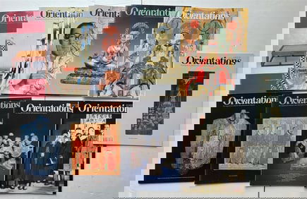 ORIENTATIONS MAGAZINES lot of 11 ASIAN ART 1999-2006