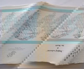 1968 DEVELOPING COUNTRIES OF THE WORLD vintage 21st GEOGRAPHICAL CONGRESS INDIA