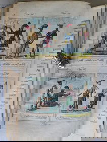 1827 COSMORAMA antique illustrated CHILDREN BOOK