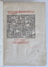 1509 BIBILE in LATIN POST-INCUNABULA antique LYON BIBLIA LATINA rare