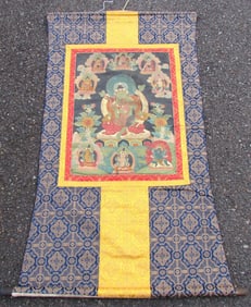 THANGKA TIBET ANTIQUE nice tangka thanka tanka Nepal CHINA