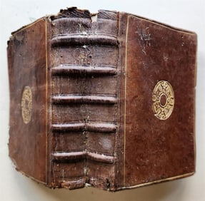 1566 ECCESIASTICAL HISTORY by CALLISTUS antique 16th CENTURY period binding