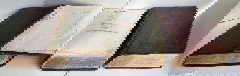 1495 INCUNABULA BIBLE 3 FOLIO VOLUMES COMPLE antique ILLUSTRATED BIBLIA LATINA