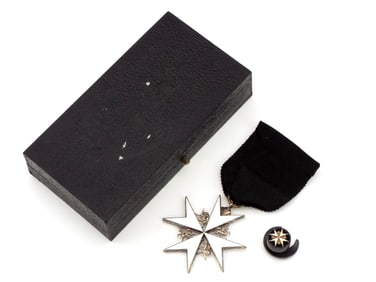WWII Period Officer of the Order of St. John Ambulance Medal with Case