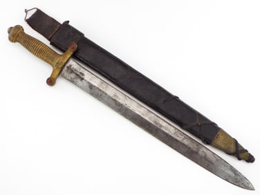 Antique Imperial Russian WWI M1834 Artillery Short Sword.