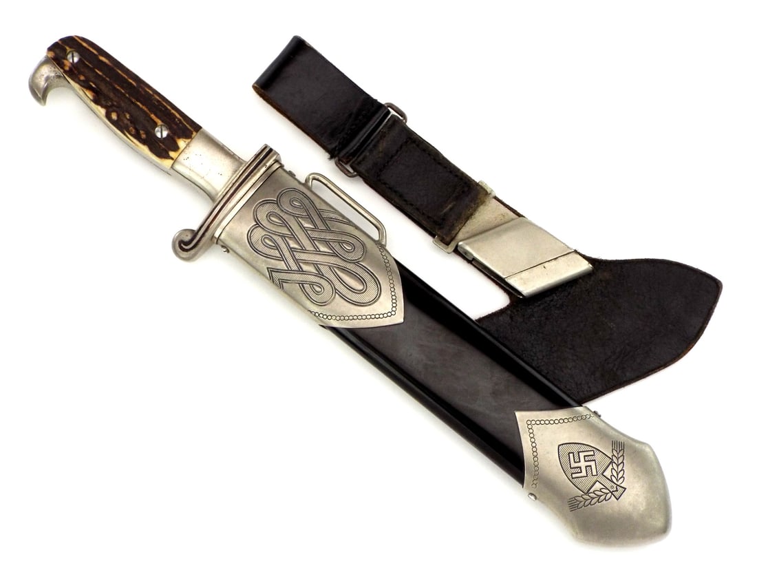 MINT German WWII RAD Hewer with Hanger by EICKHORN SOLINGEN (1 of 20)