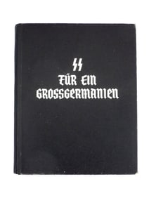 H. Himmler Signed & Dedicated Book to SS Ostubaf. Horst Bender (later Oberfuher)