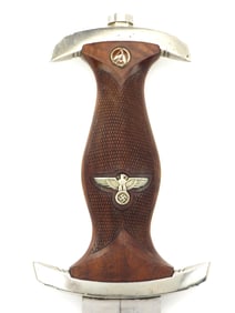 German WWII Exceptional Quality Checkered Grip SA Dagger