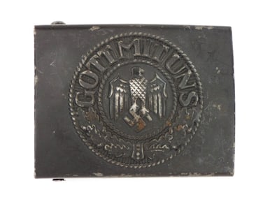 Rare German WWII Naval Belt Buckle