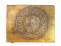 German WWII Kriegsmarine Gold Finished Belt Buckle