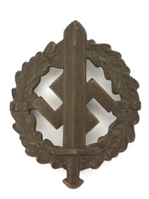 German WWII Bronze SA Sports Badge