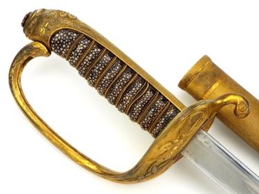 Imperial Japanese WWII Navy 1883 Pattern Parade Sword