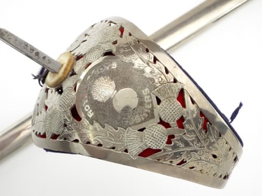 Ornate pre WWII Numbered Royal Scots Fusiliers Wilkinson Sword