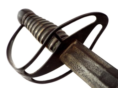 Scarce American Revolution Cavalry Officers Battle Sword