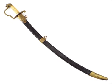 American War of 1812 to Civil War Eagle Head Officer's Sword