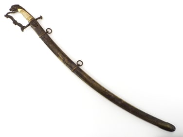 American War of 1812 to Civil War Eagle Head Officer's Sword