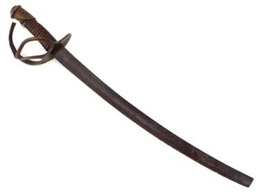 American Civil War CONFEDERATE Cavalry Sword with Broken Blade