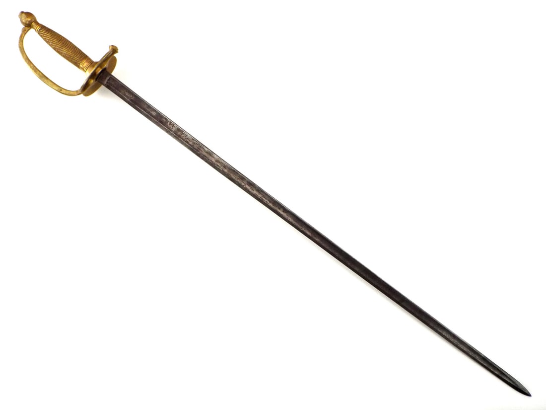 American Civil War NCO Officers Sword by AMES Dated 1863 (1 of 14)