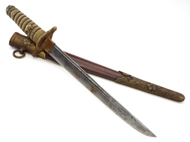 Imperial Japanese WWII Navy Officers Dirk Naval Dagger