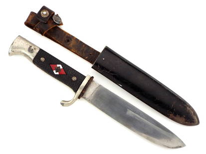 Very Good German WWII HY Dagger by R. C. JACOBS SOLINGEN: Very Good German WWII HY Dagger by R. C. JACOBS SOLINGEN Full Length 10 Inches Blade Length 5.5 Inches