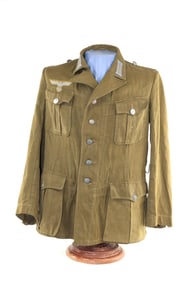 VERY RARE German WWII Afrika Korps Officers M43 Tropical Tunic