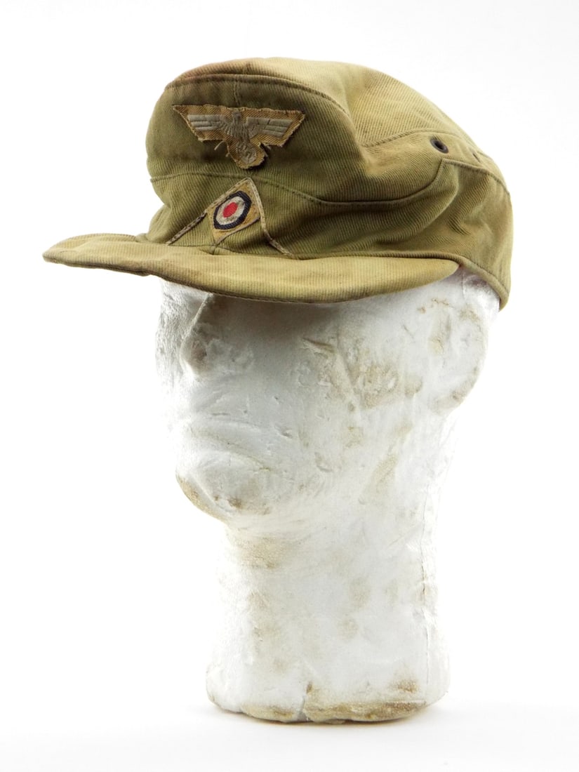 German POST WWII Afrika Korps Artillery Cap (1 of 7)