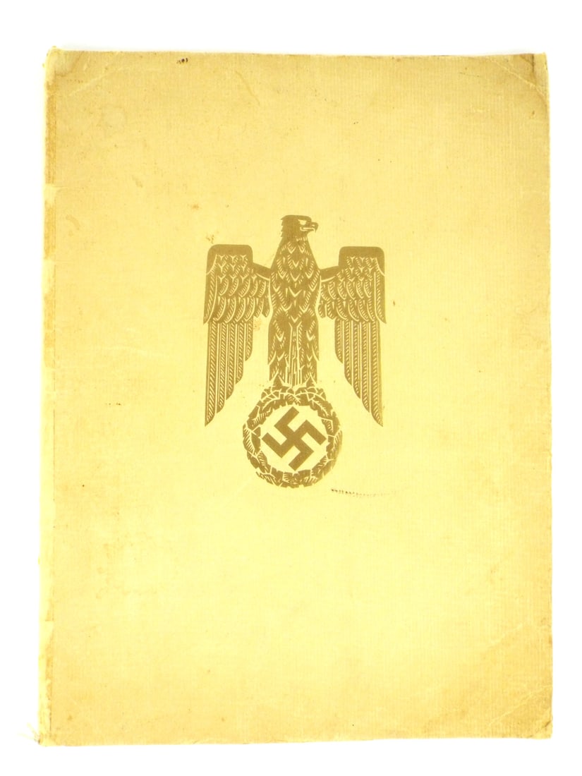 German WWII Official Award Documents Folder (1 of 4)