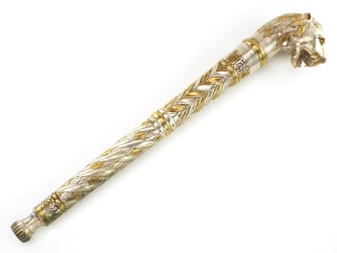 Indian Soonta Ceremonial Mace Staff Scepter