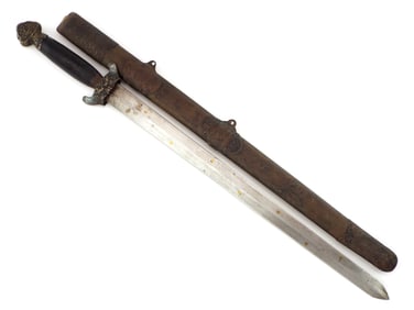 Antique 18-19th C. Chinese JIAN Sword
