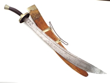 Large Chinese Boxer Rebellion Period DAO Fighting Sword