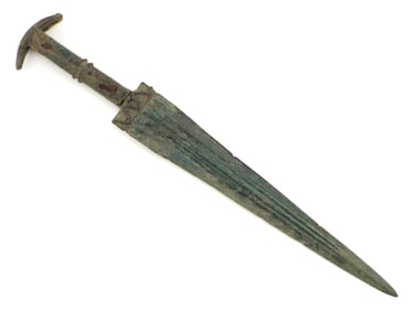 Large Ancient Greek Iron Age Dagger Sword
