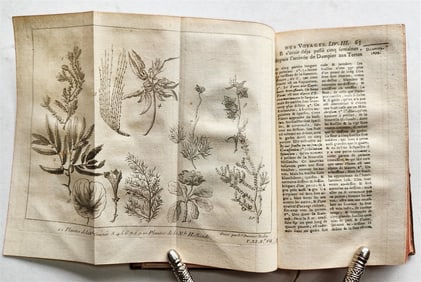 1753 HISTOIRE des VOYAGES antique VOL. 42 illustrated TRAVELS to AUSTRALIA