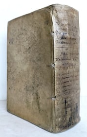 1574 ARISTOTLE antique ARISTOTELIS DE ANIMA IBN RUSHD COMMENTARY 16 cent. VELLUM