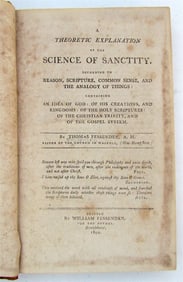 1804 SCIENCE of SANCTITY by THOMAS FESSENDEN antique AMERICANA