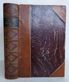 1874 THE RISE & PROGRESS of ENGLISH CONSITUTION by SIR EDWARD CREASY antique