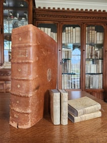 1619 PLUTARCHUS LIVES of ILLUSTRIOUS GREEKS & ROMANS antique ILLUSTRATED FOLIO