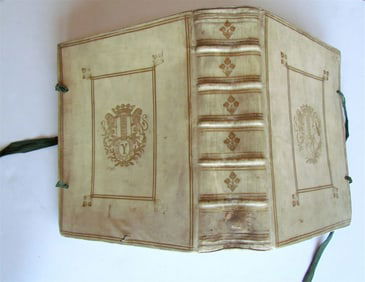 1743 ROSINUS Johannes ROMAN ANTIQUITIES ILLUSTRATED ANTIQUE VELLUM BOUND