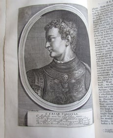 1704 TACITUS WORKS ILLUSTRATED antique FOLIO in DUTCH ROMAN HISTORY