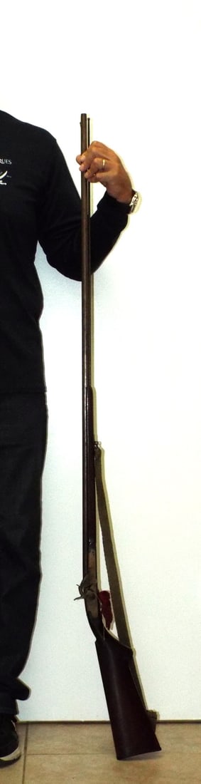 Extremely RARE Vietnam Hmong Tribe Presentation Percussion Rifle: This is a very scarce example of a presentation percussion smooth bore rifle made exclusively by the now virtually extinct Hmong people who lived in Vietnam and were strongly allied with American figh