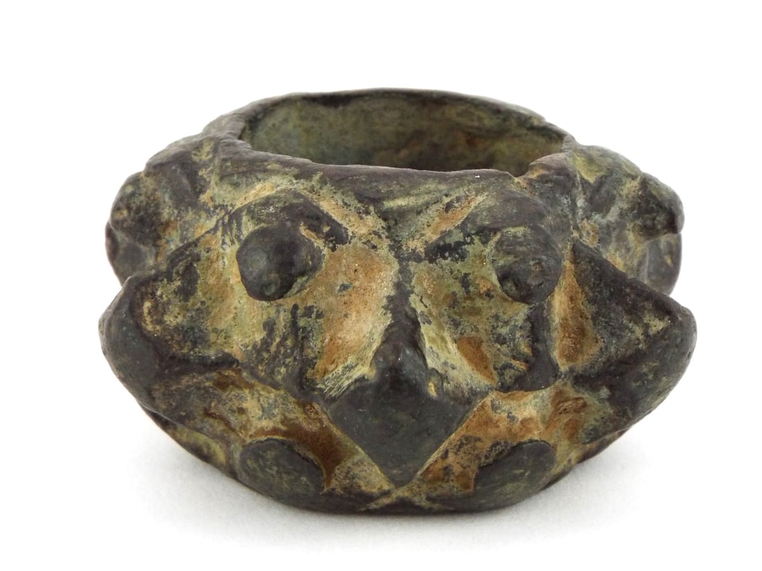 Ancient Chinese Bronze Mace Head (1 of 12)