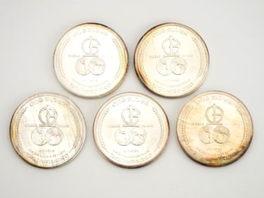 5 Silver Coins
