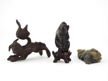 Lot of 3 Antique Chinese Items