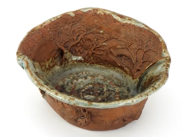 Antique Japanese Tani Ranzan Bonsai Pot