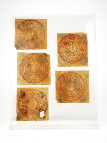 Ancient Mongolian Buddhist Astrology Amulets