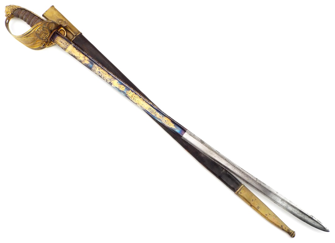 Napoleonic Wars British Royal Navy Officers Naval Sword (1 of 20)