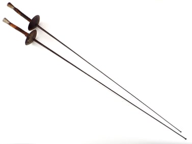 Pair 19th Century French Fencing Foils