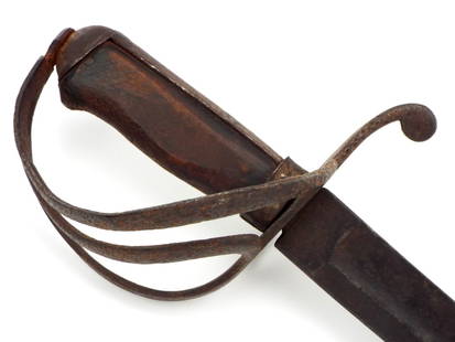 American Civil War era Bowie Cutlass. Probably used By the South: American Civil War era Bowie Cutlass. Probably used By the South. Full Length 34 Inches Blade Length 29 Inches