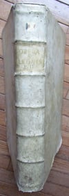 1755 ANTIQUE VELLUM BOUND FOLIO S. LEONIS MAGNI PAPAE PRIMI OPERA OMNIA